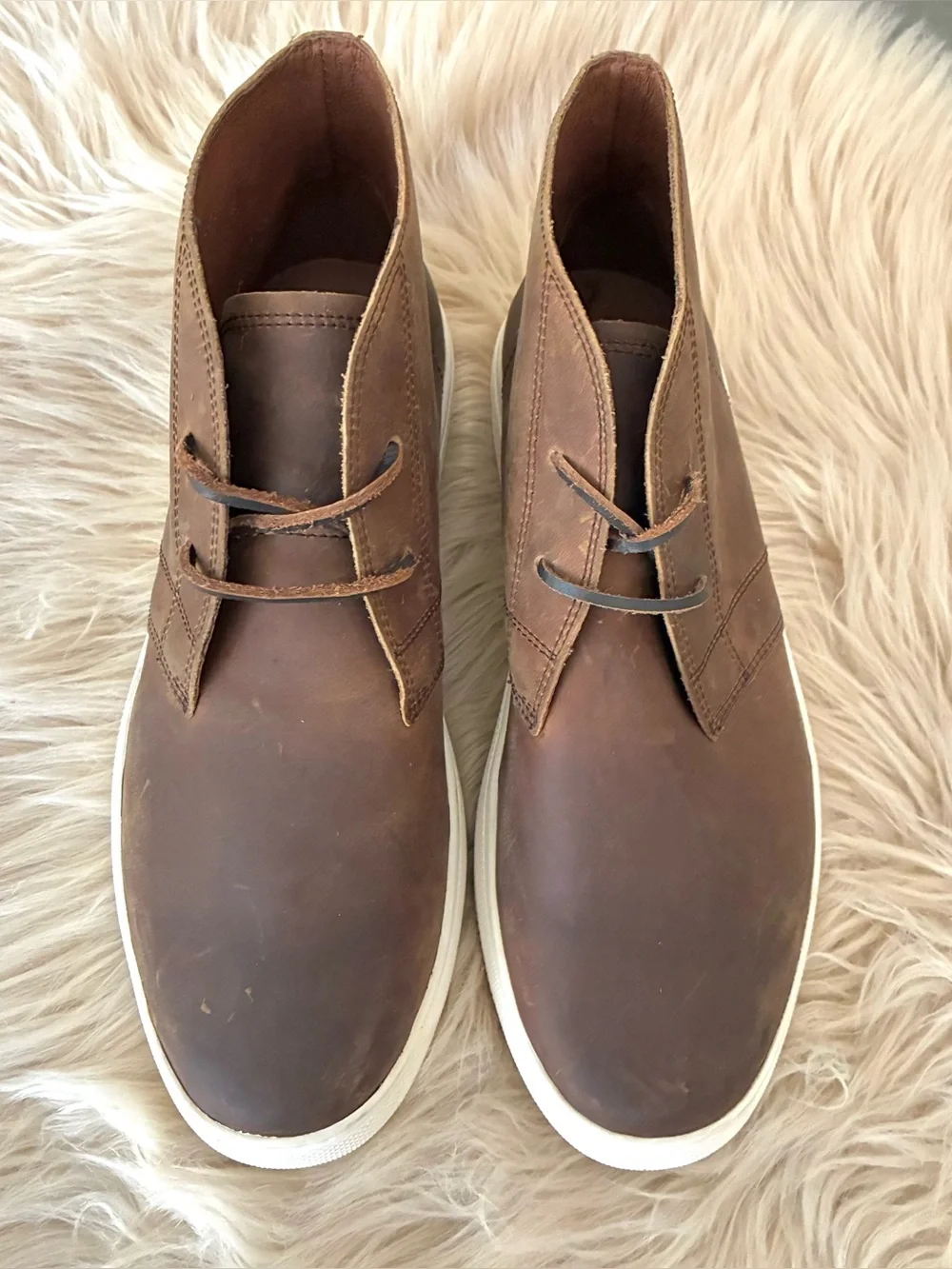 Frye NWOT Astor Leather Chukka Boots Men’s Sz 9.5
